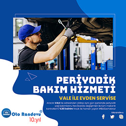 Servis bakım vale hizmetleri